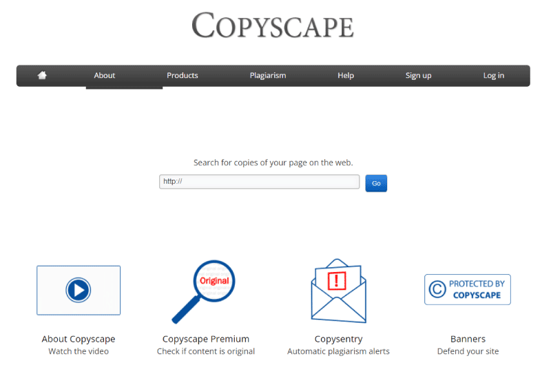 Copyscape seo tool