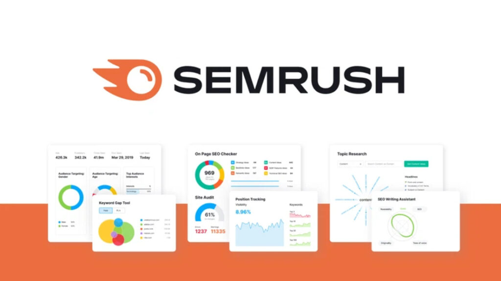 semrush seo analysing tool